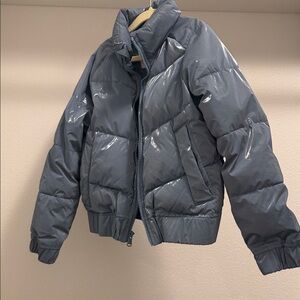 Art Class Sky Blue Puffer Jacket